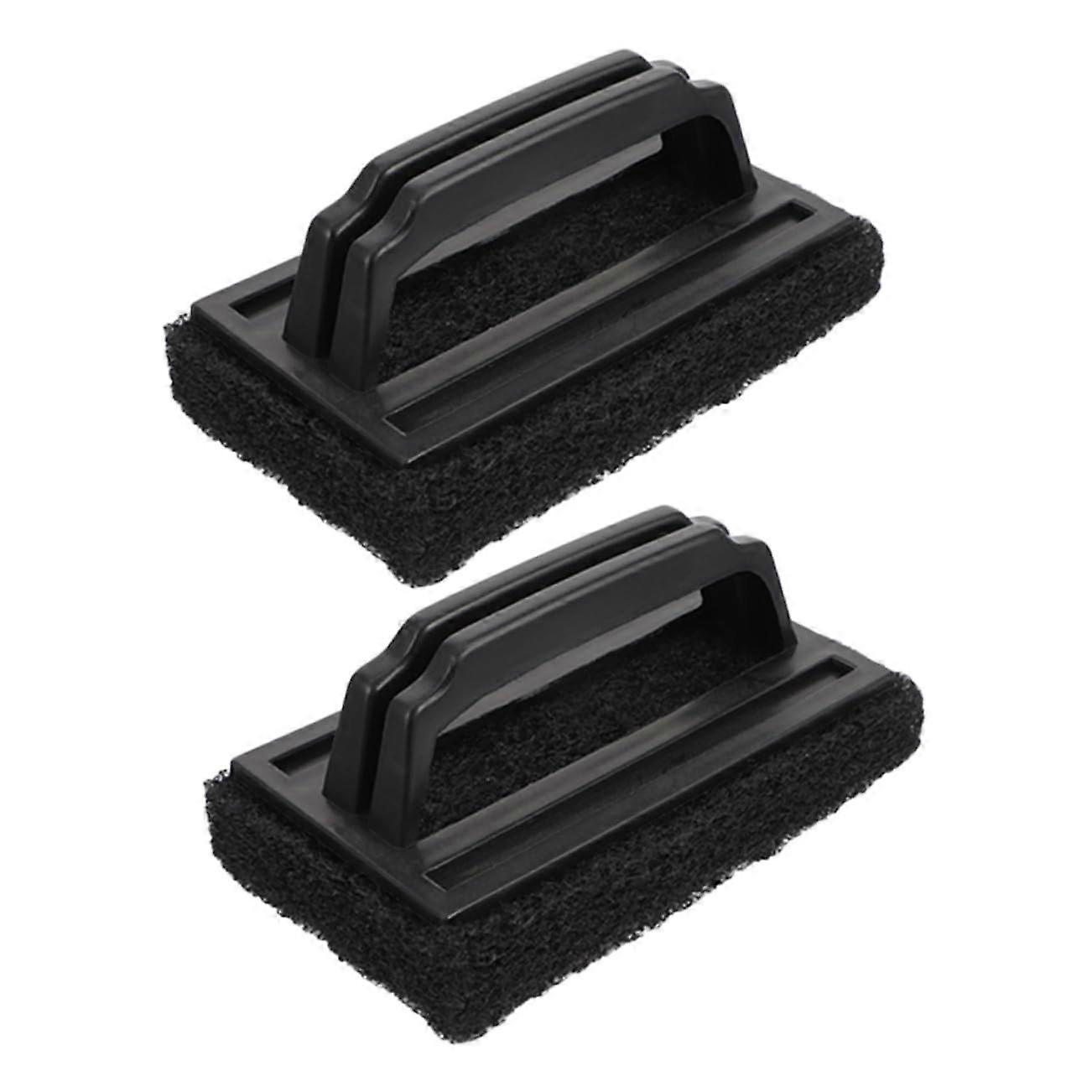 2-Piece Multifunctional Grill Brushes for Effective Oil Stain Cleaning, Durable Kitchen Surface Scrubbers