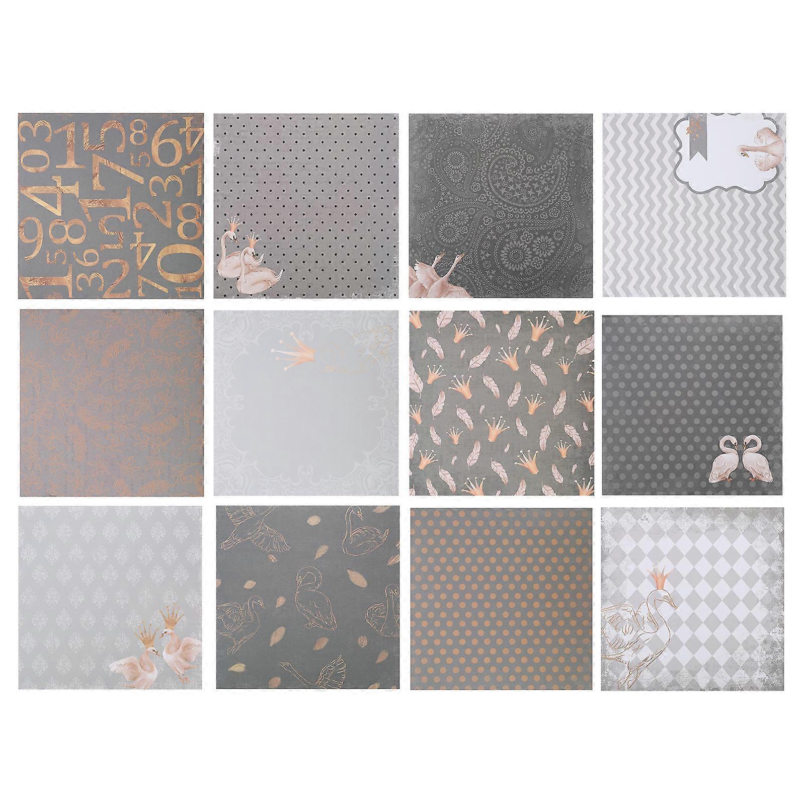 Diy Craft Paper present Box Wrapping Paper Photo Albums Decoration Assorted Color 30X30cm Origami 24 Sheets