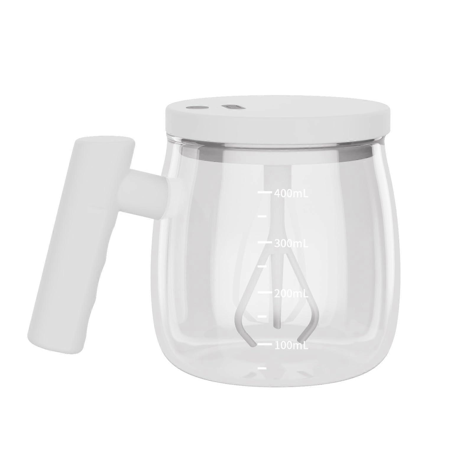 Automatic Mixing Glass Cup 400 Ml Capacity Battery-Powered Drink Mixer For Coffee And Milk