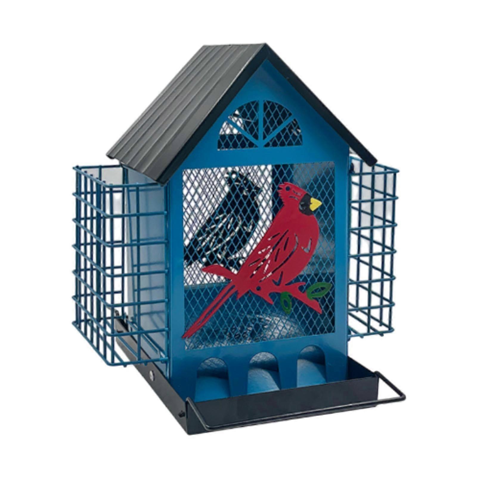 Hanging Bird Feeder with Easy Installation, Ideal for Garden Birdwatching, Durable Design for Outdoor Use