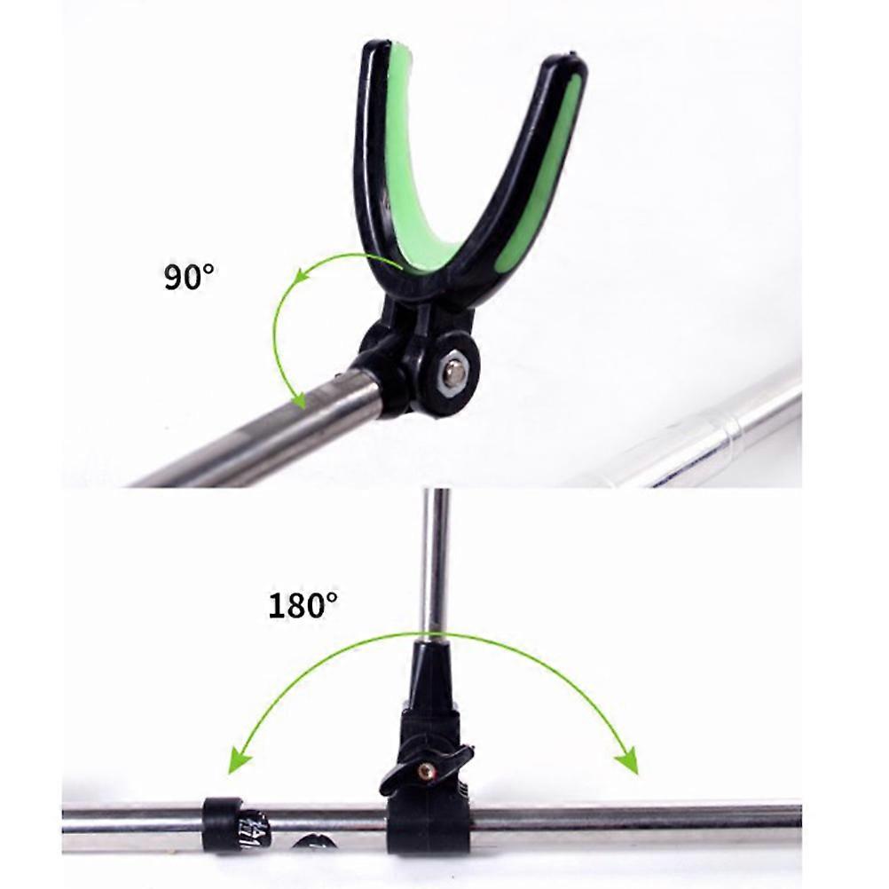 Pole Rack Fishing Gear Storage Adjustable Angle Non-Slip Design Fishing Pole Holder 1Pack