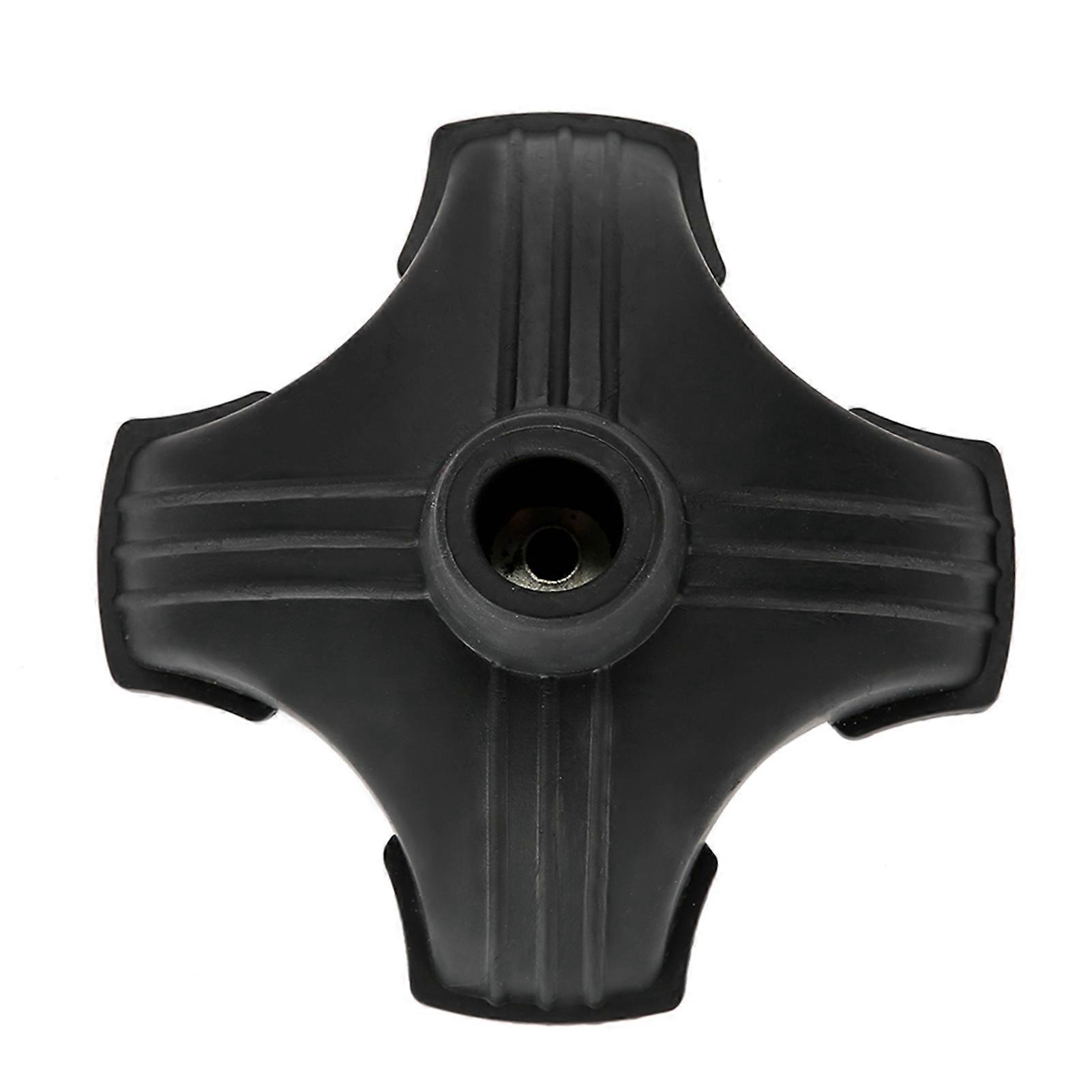 19mm Four-Base Non-Slip Rubber Self-Supporting Cane Tip