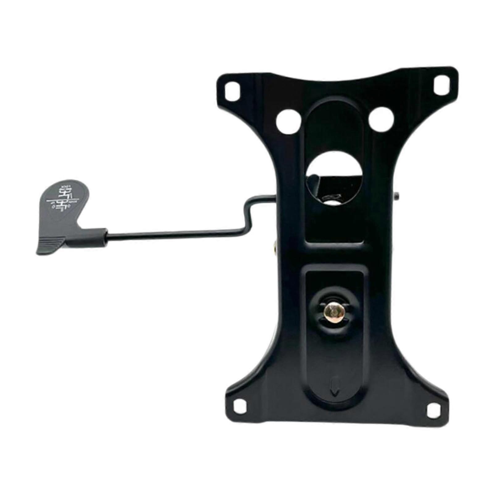 Office Chair with Tilting Mechanism, Steel Replacement Mounting Seat Parts, 27.8 x 17.8 cm, Compatible with Various Models