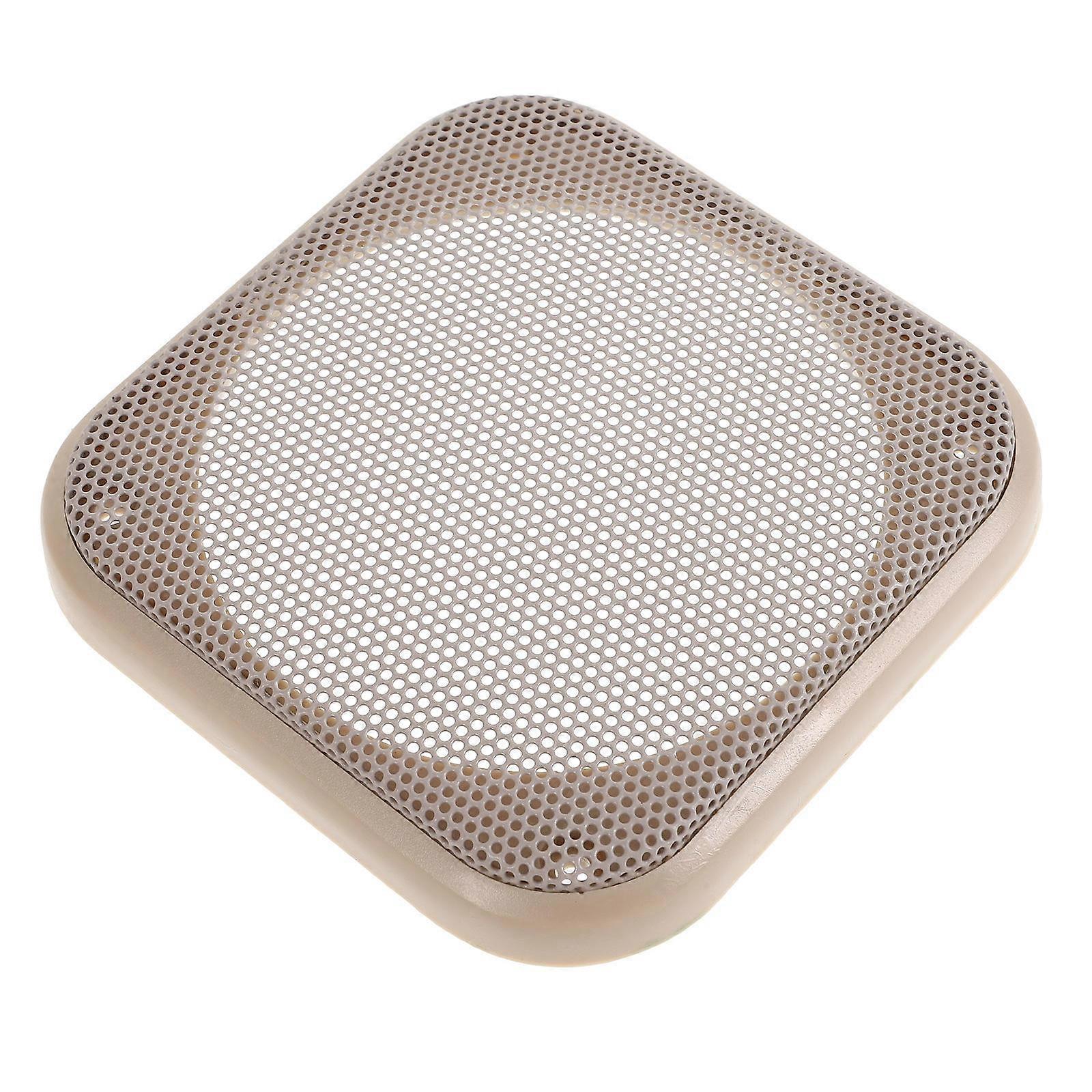 Square Speaker Cover with Screws, Durable Plastic Mesh for Subwoofer Protection, Easy Installation for DIY Home and , Speaker Grill Shield