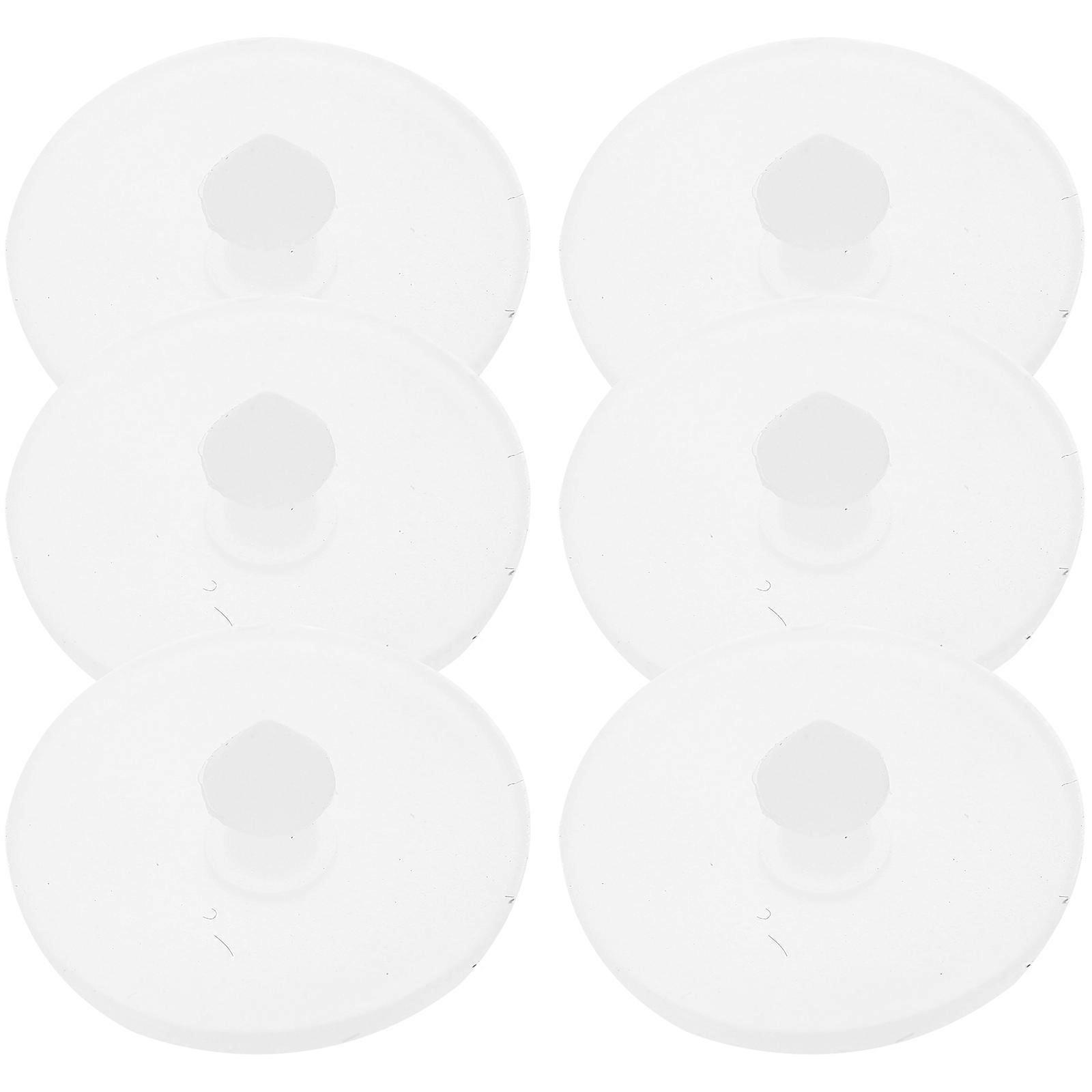 6pcs Silicone Lunch Box Sealing Pads with Stretchy Pressure Reducing Plugs for Leak Resistant Insulated Food Containers