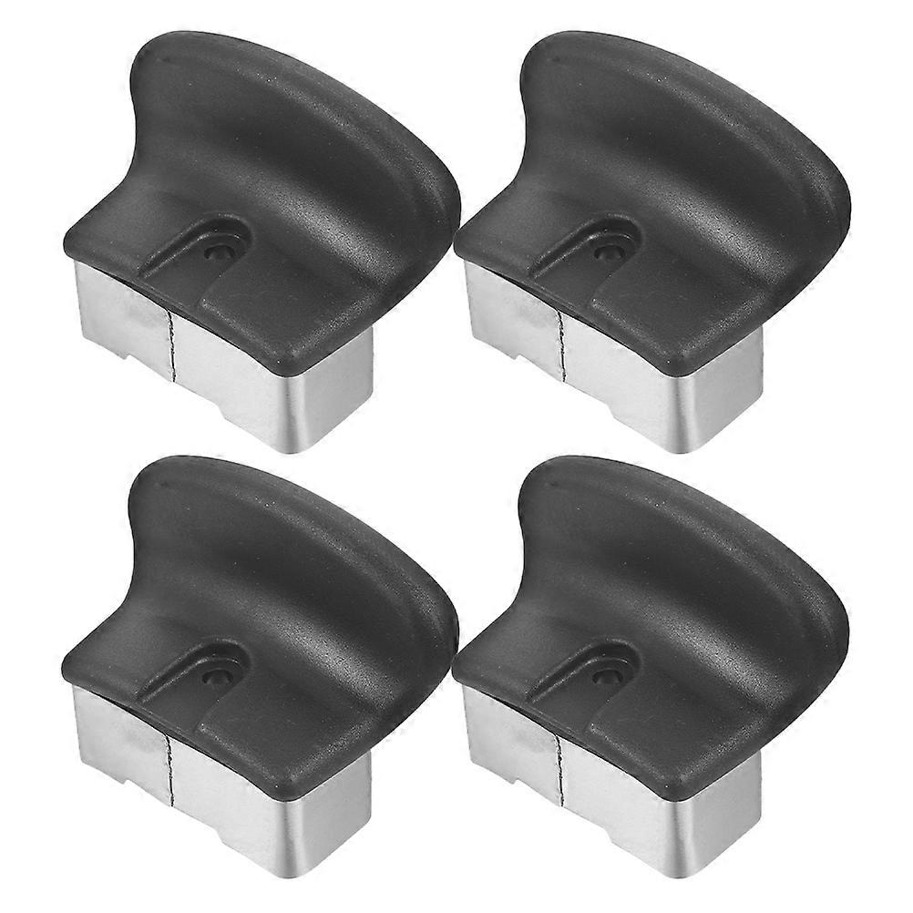 Pot Short Side Handles Replacement Universal Pot Handle Non Slip Black For Pots And Pans Heat Resistant