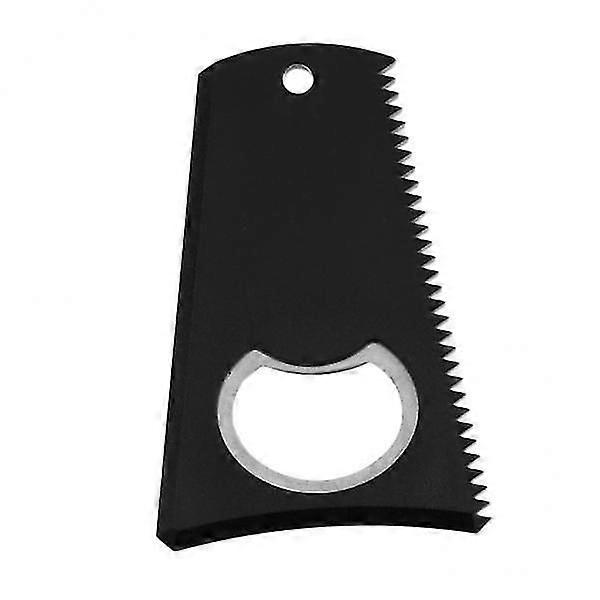 3xPlastic Surfboard Wax Comb Surf Board Wax Cleaning Remover/Comb Tool Black