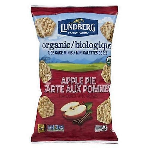 Lundberg Organic Apple Pie Rice Cake Mini, 142 γραμμάρια (Περίπτωση 6)