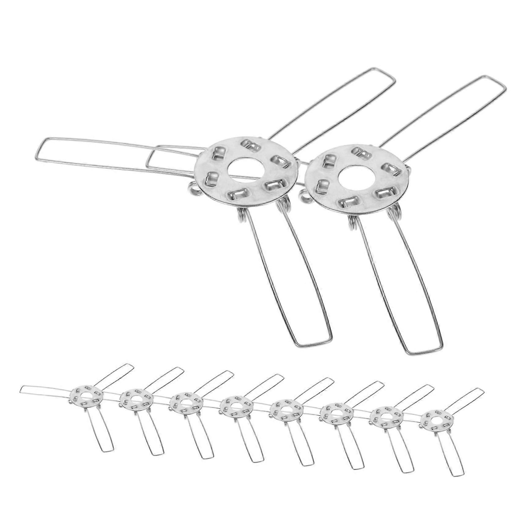 Lamp Shade Adapter Split Spring Clamp for DIY Pendant Lights Metal