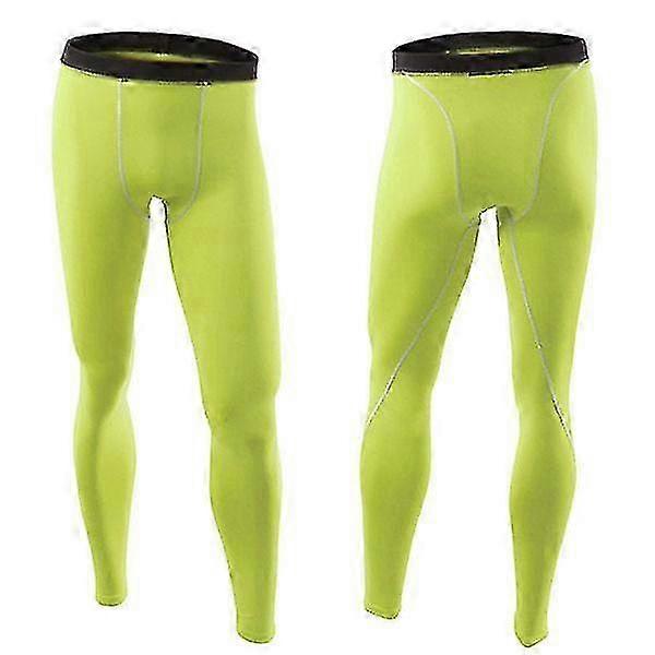 Men's Thermal Compression Leggings Base Layer Gym Long Tight Pants