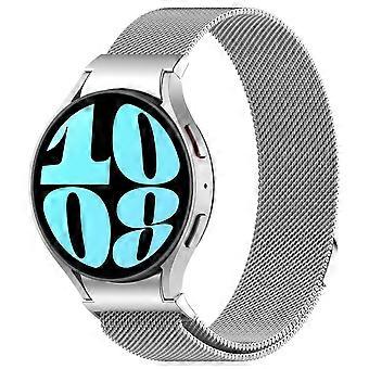 Pulsante Stile Milano Magnetico Cinturino In Metallo Per Samsung Galaxy Watch 6