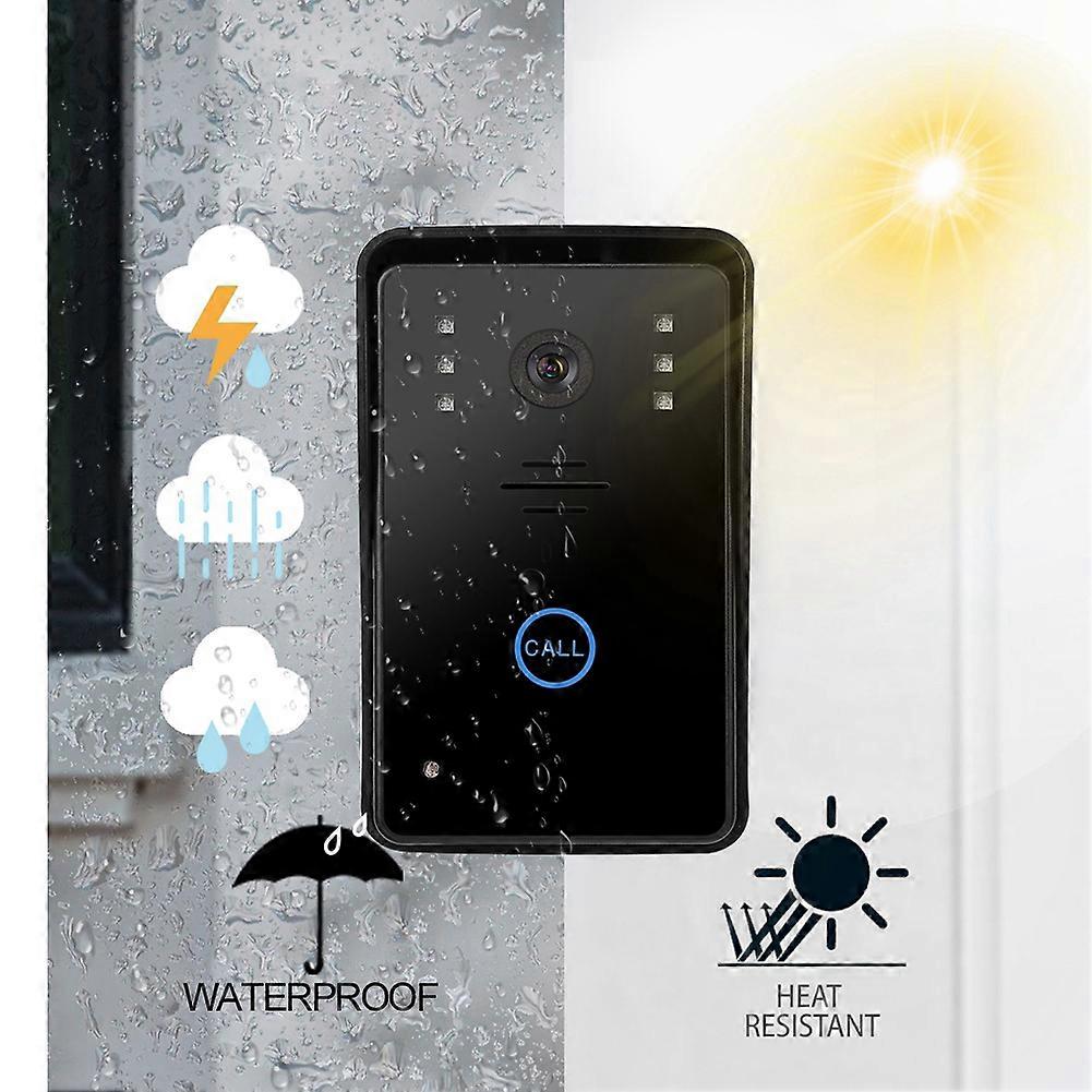 7in TFT Video Photo Camera Doorbell Home Security Intercom Access System