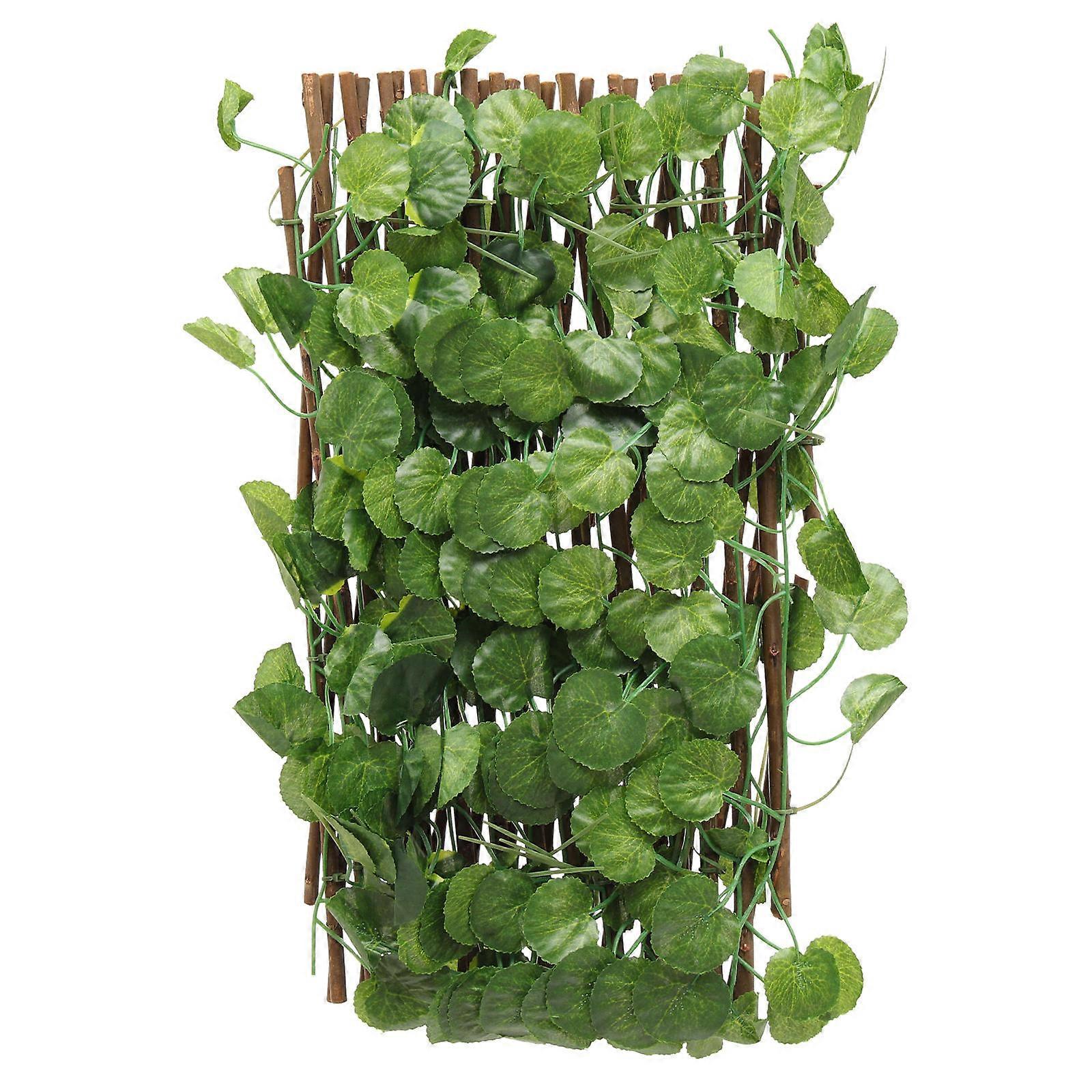 Vine Fence Covering Privacy Artificial Leaf Fence Screen Garden 1Set