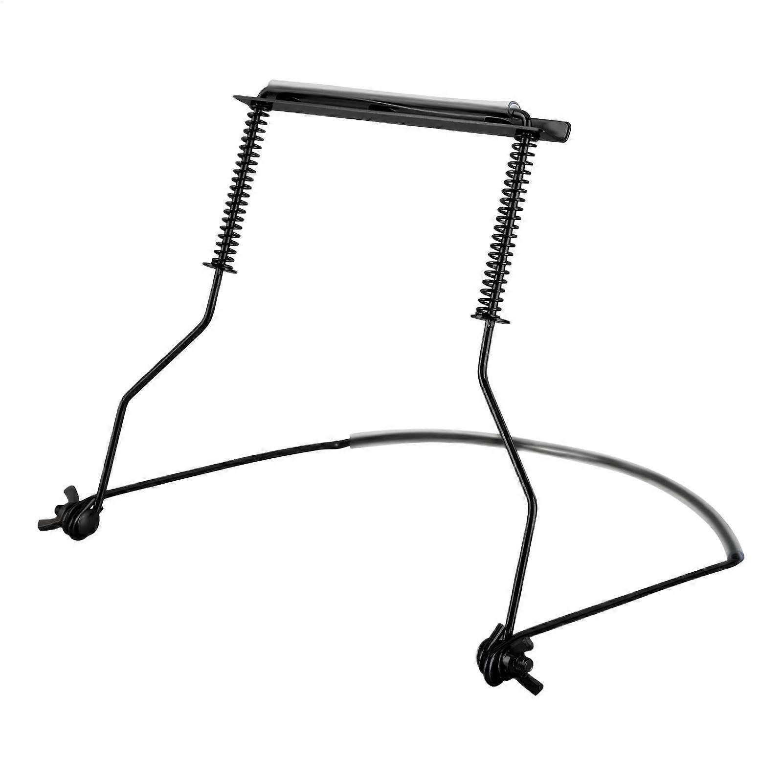 Harmonica Neck Holder Durable Metal Design, 10 Holes Harmonica Holder, Scratch-Resistant Neck Frame for Harp Performance