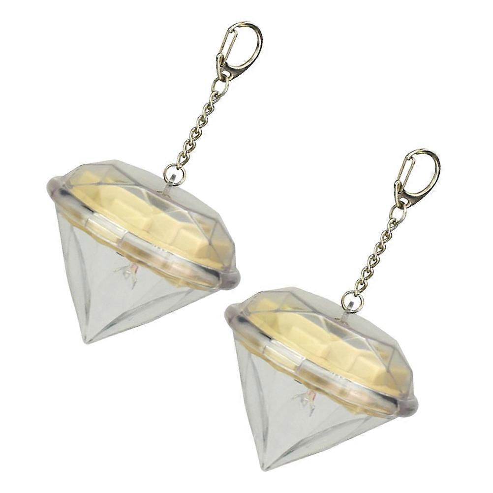 Solar Garden Lights Integrated Pendant Lamp Automatic Light Sensor Assorted Color For Patio Porch 2Pcs