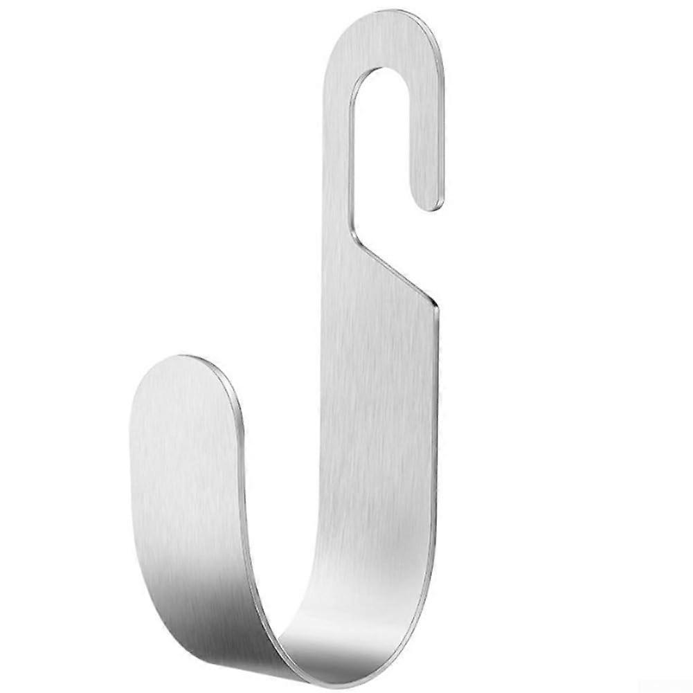 Stainless steel hose holder, a practical solution for garden hoses and extension cords.