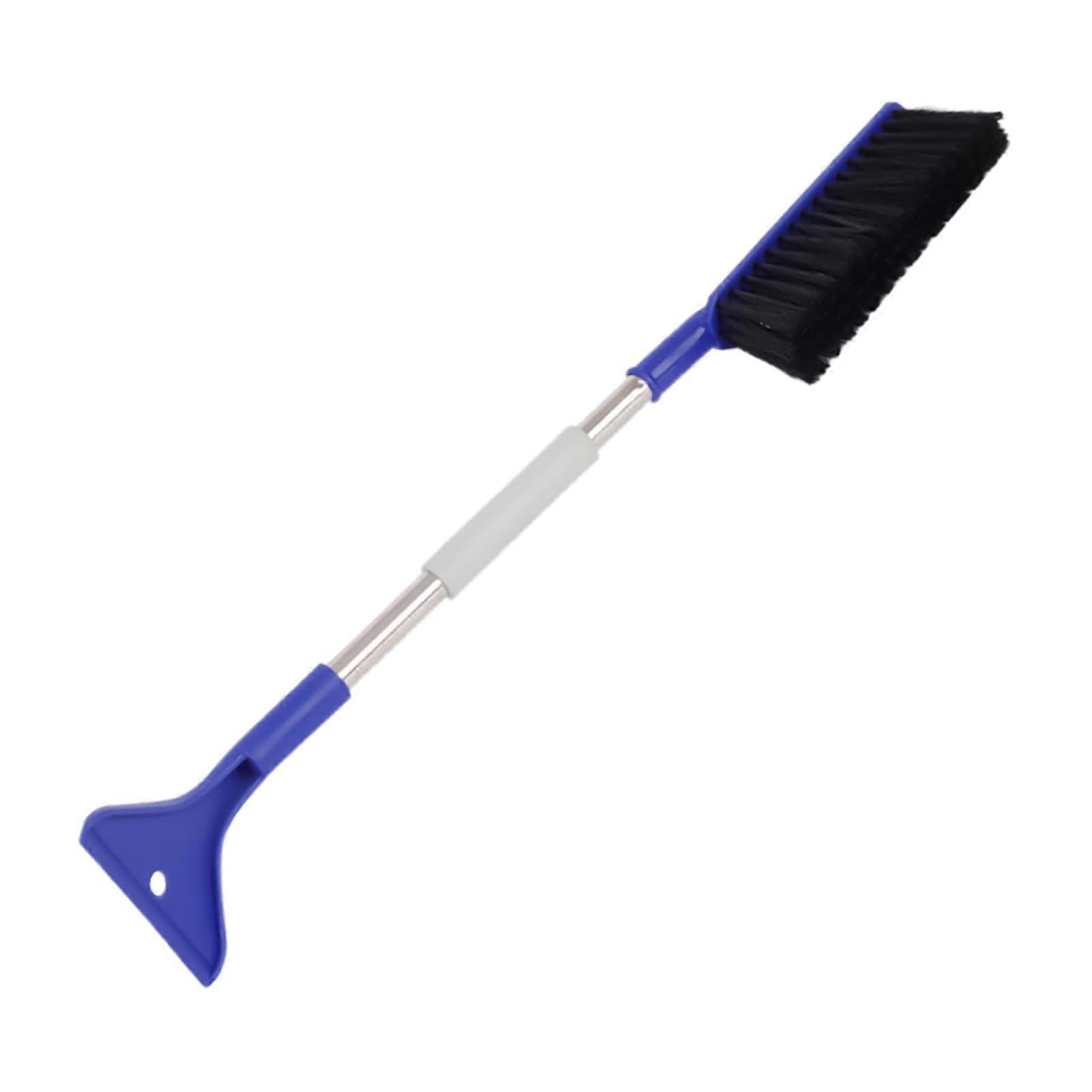 Snow Brush for Car, Snow Removal, Winter Snow Brush with Ice Scraper Blue