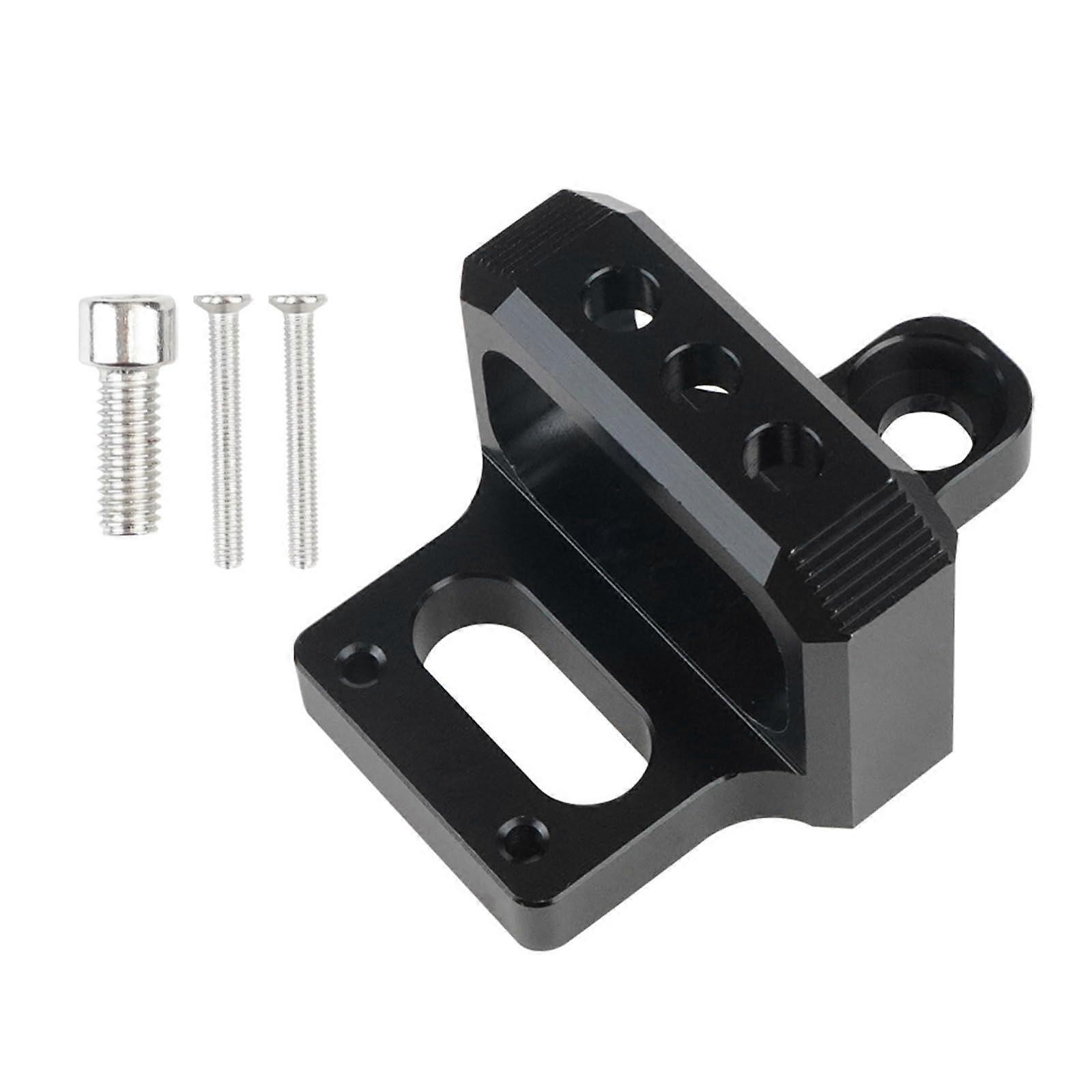 Lightweight Aluminum Bracket Easy Install For Turbocharger Installation And Solenoid Valve Mounting Black