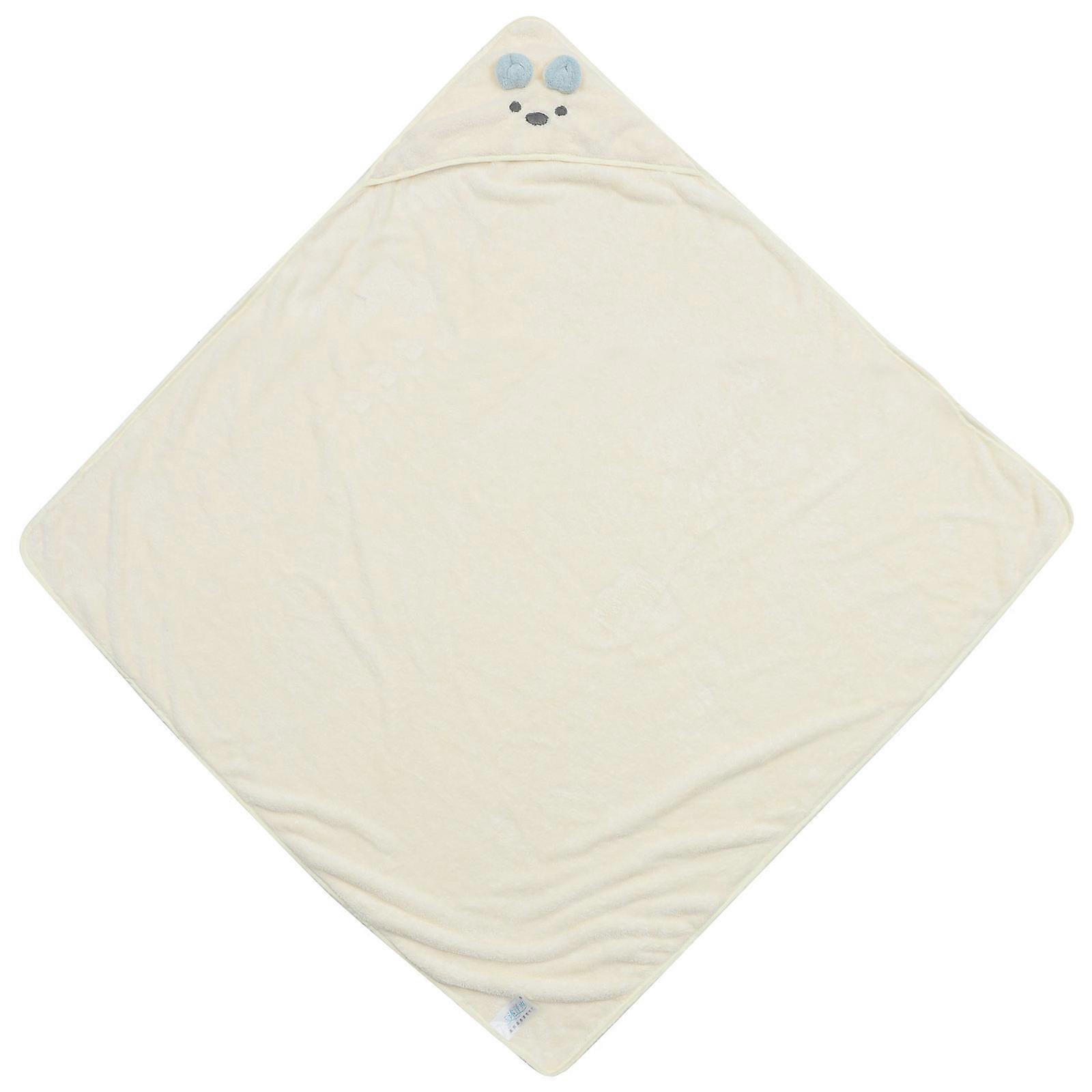 Towel Wrap For Kids Fiber Bathrobe Prevent Cold Swimming 90x90x1cm 1Set