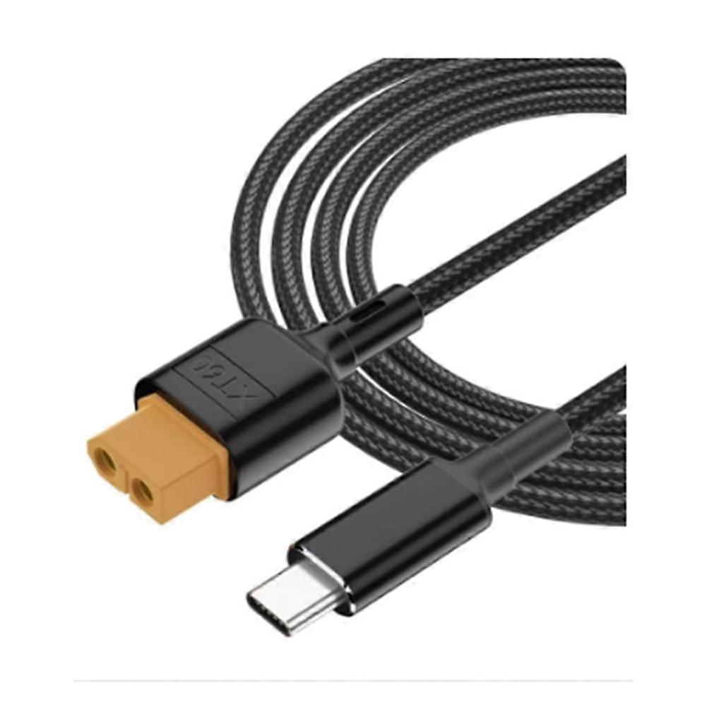 USB-C Type-C To XT60 Charging Cable PD 100W 20V/5A For Tool-Kitrc M7 M6 M6D M8S Charger Solar Panel