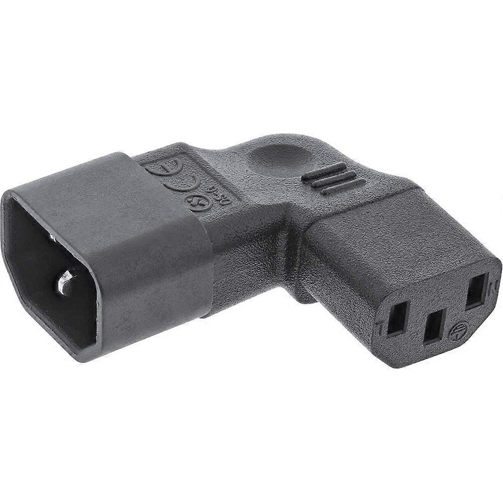 ® 16723E Power Adapter IEC 60320 C14 / C13 Left / Right Angled 3Pin IEC 60320 C14 / C13 Single