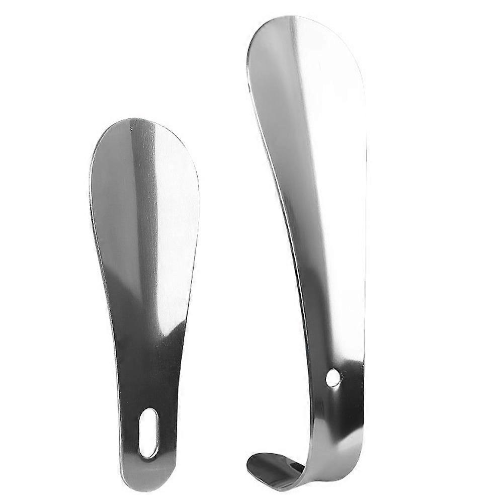 The **2pcs Long Handle Stainless Steel Shoe Lifter (Durable Shoehorn)** is a practical and thoughtful tool designed to make putting on shoes easier