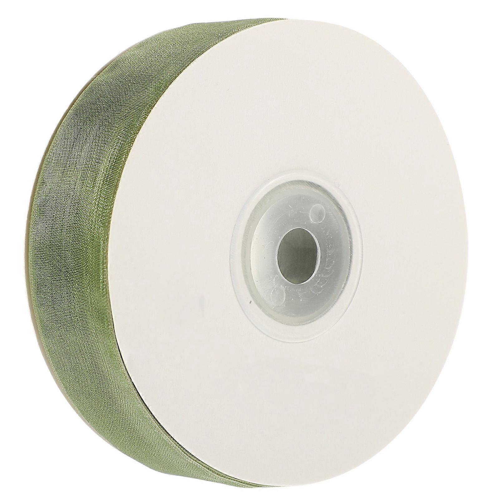Lovely Package Ribbon Tulle Ribbon Gift Wrapping Parties Green 4500X2.5cm Decorative 1Set