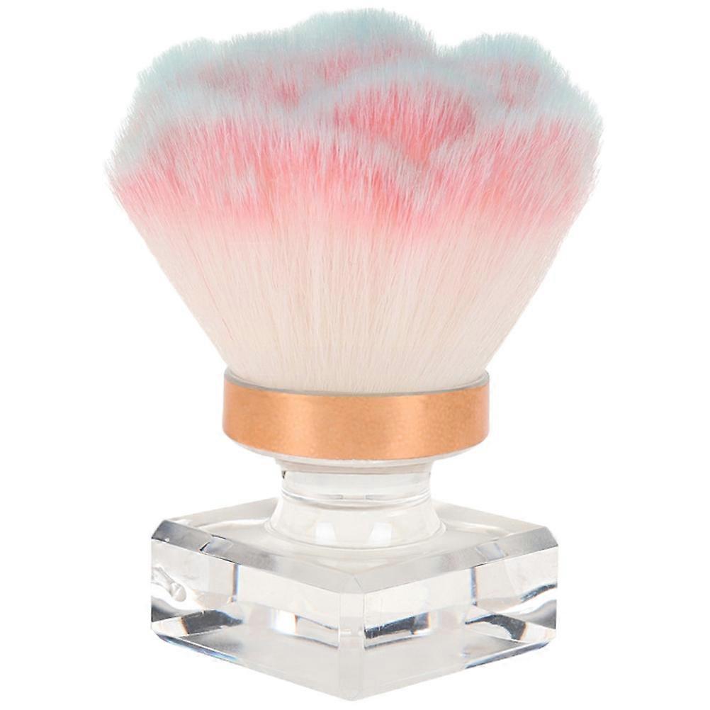 Mini Blush Brush for Cheeks Everyday Use ABS Material Applying Blush Comfortable Grip 1Pcs