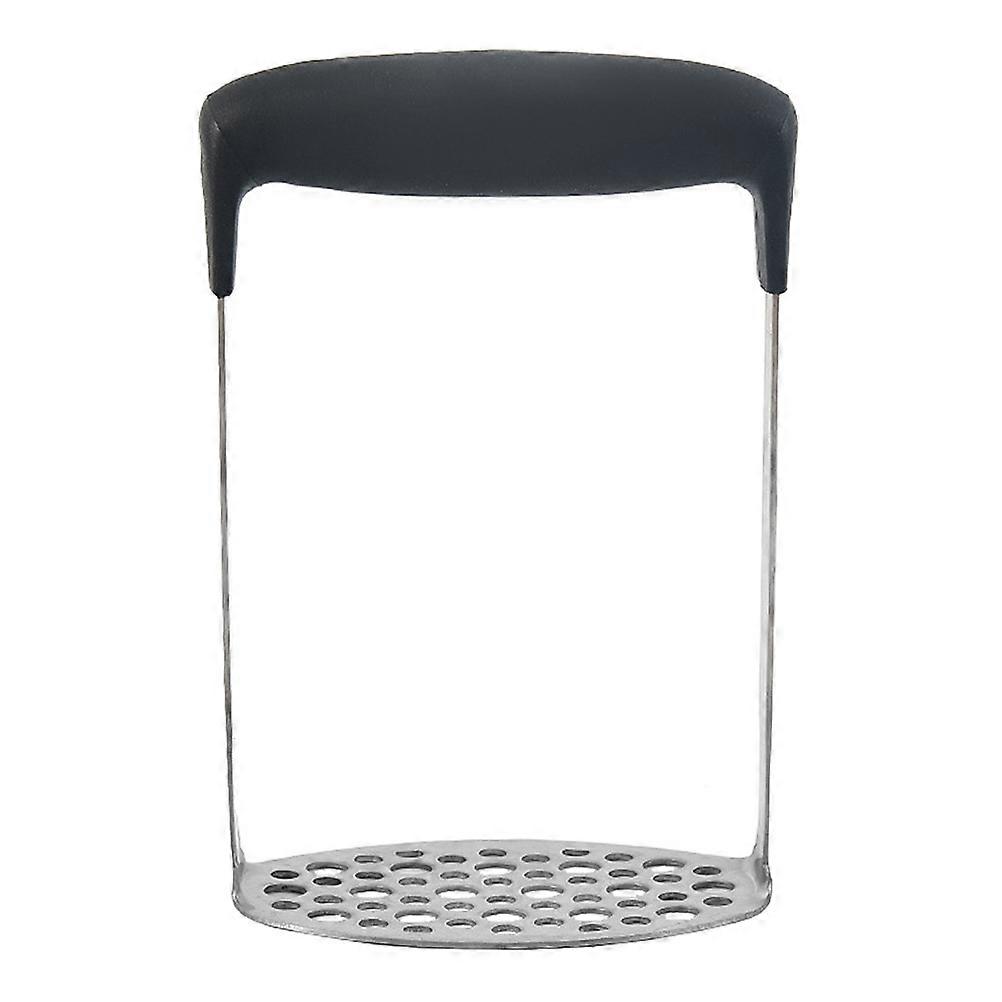 Steel Potato Masher Kitchen Tool Mashing Vegetables Non-Slip Handle 1Pack