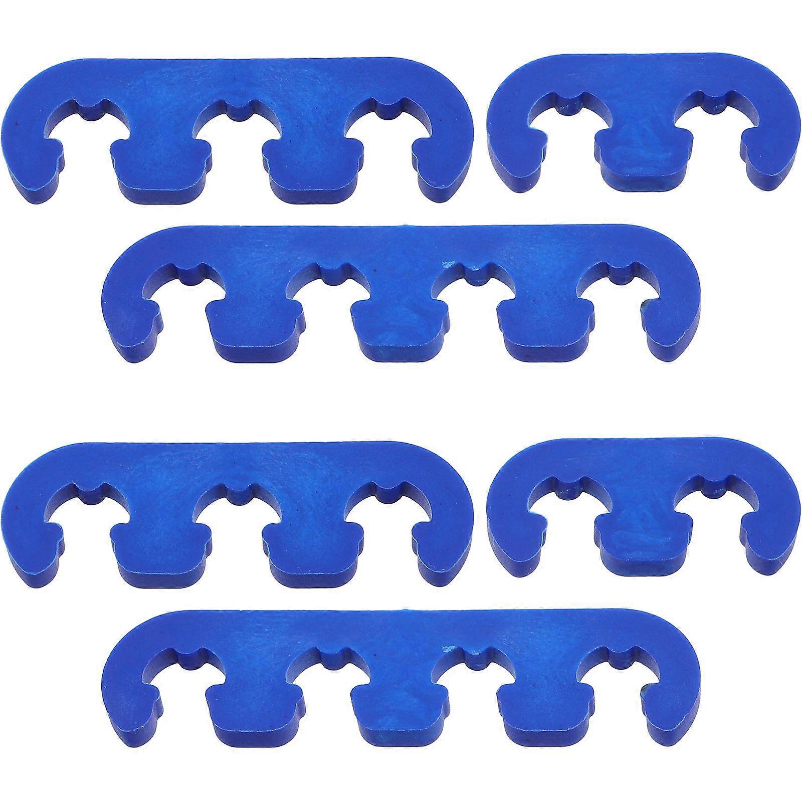 6pcs Spark Plug Wire Separator 7mm to 9mm Spark Plug Wire Holder Car Accessories Spark Plug Wire Loom Car Engine Spark Plug Compatible with Chevrolet