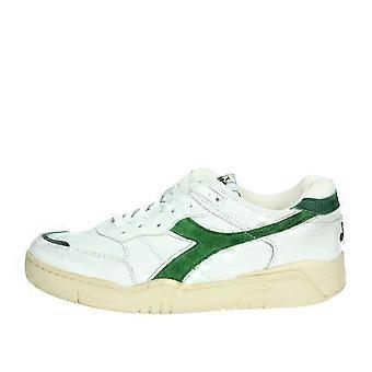 Baskets basses 201.180117 01 blanc/vert