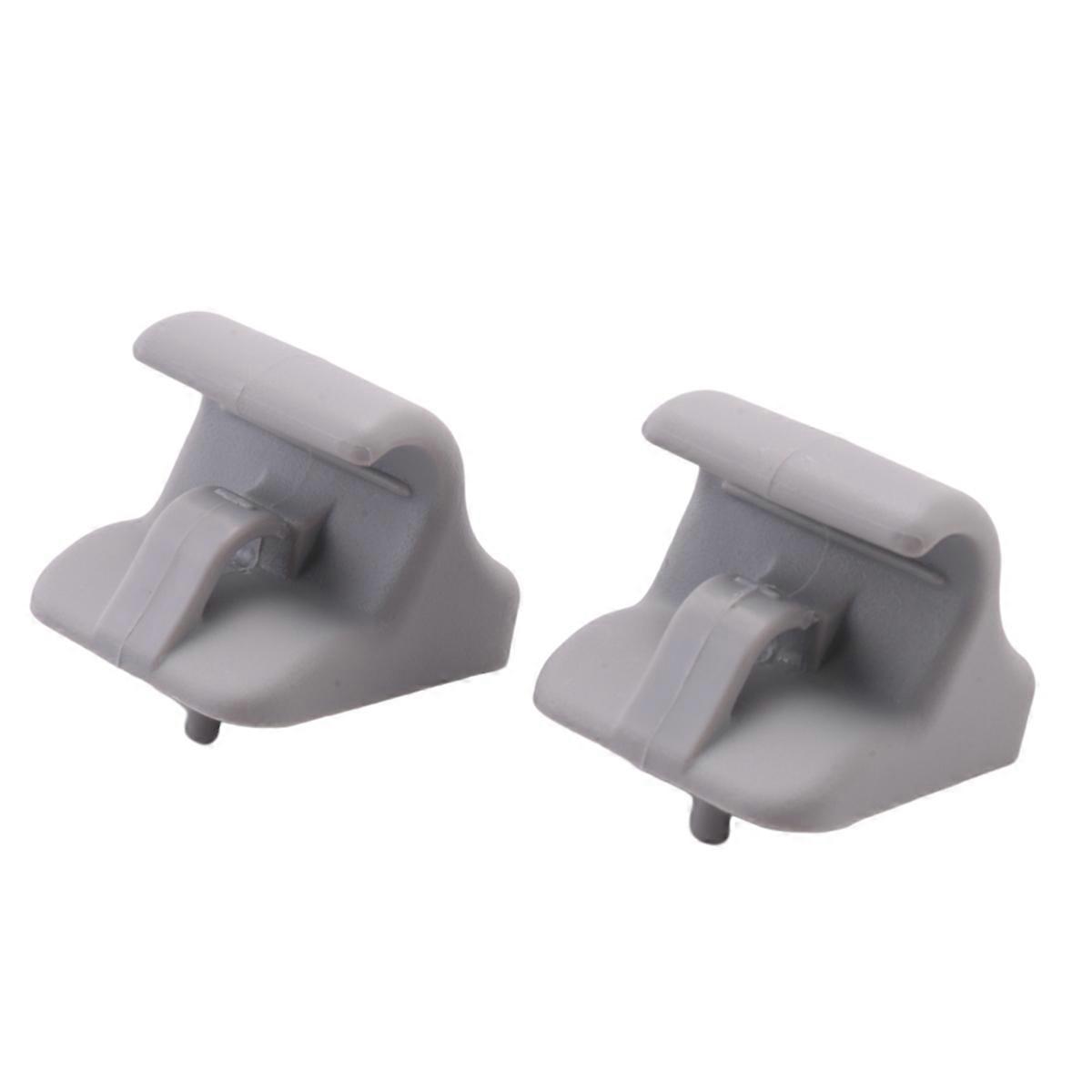 2Pcs 8523505100OM Retainer Sunvisor Clips Bracket Grey