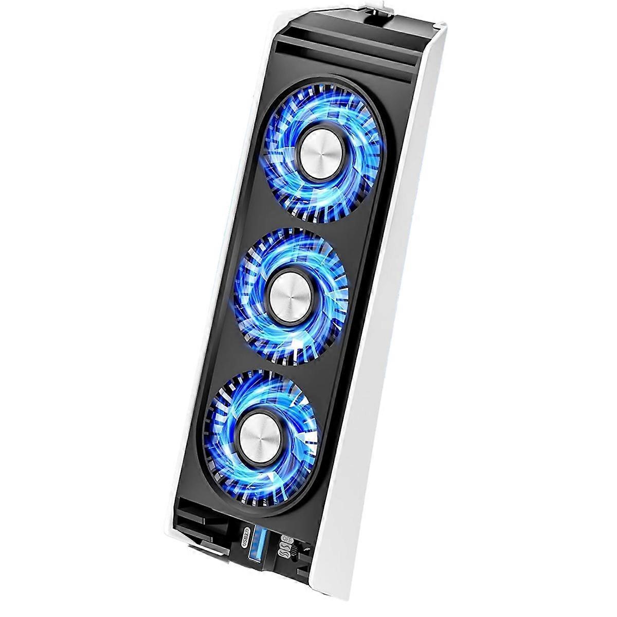 For Cooling Fan Gaming Console Temperature Control Cooling Heatsink Rear Cooling Quietly Speed Easy