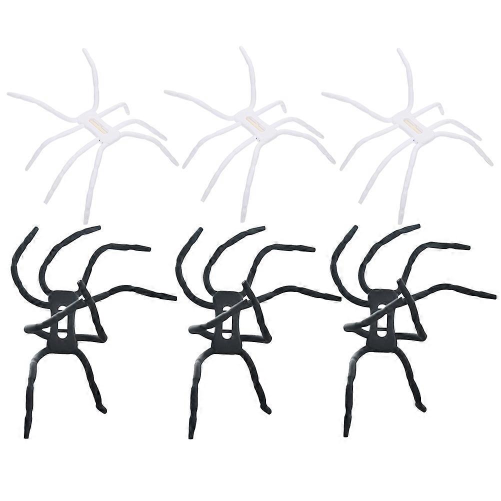 Spider Shape Phone Stands 6Pcs For Practical Users Assorted Color Desktop Use Flexible Design For Video Calls
