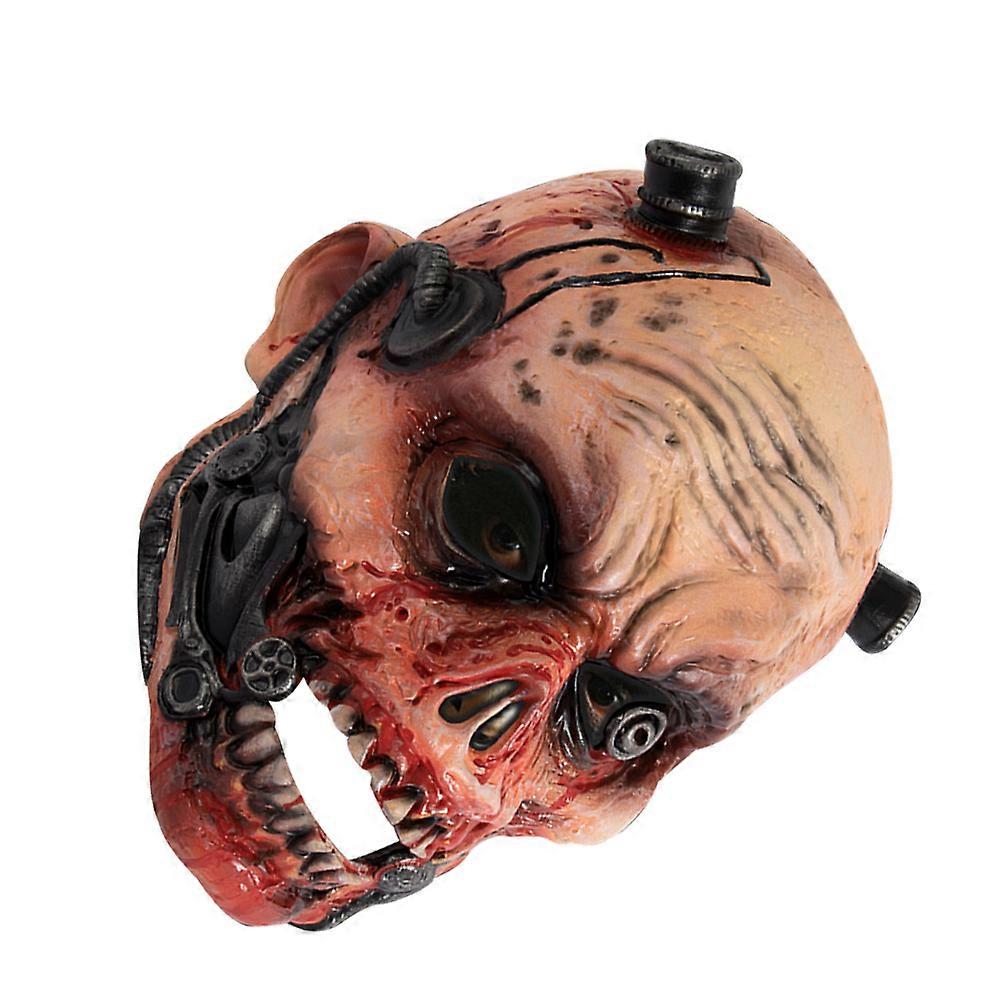 Grim Reaper Mask Scary Zombie Mask For Cosplay Events Adults 9.82X9.43X4.72In 1Pack