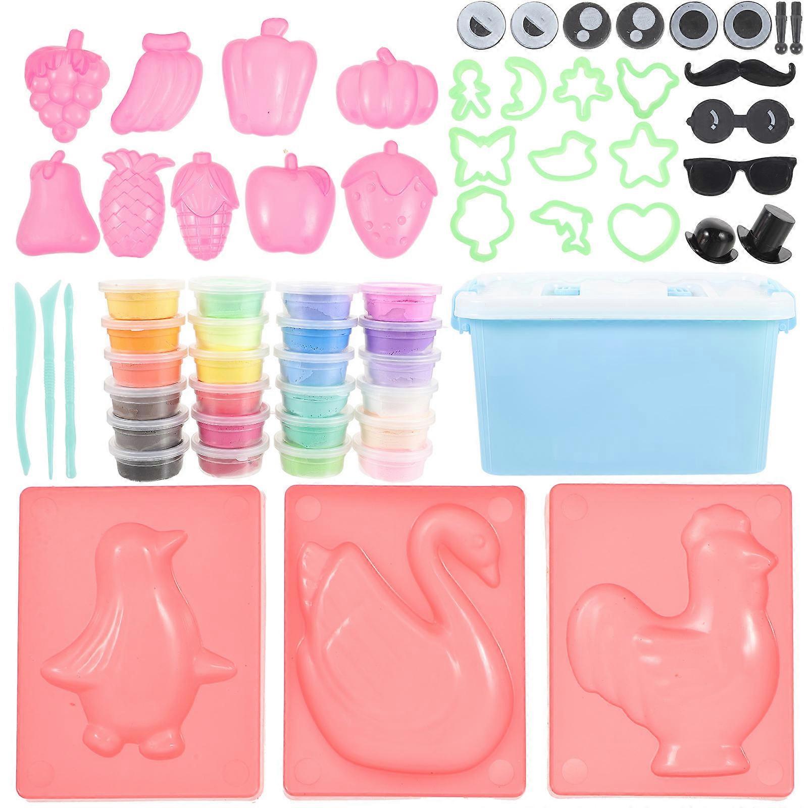 Kids Modeling Clay Polymer Clay Set Creativity Development 25.50X16.00X13.50Cm 1Set