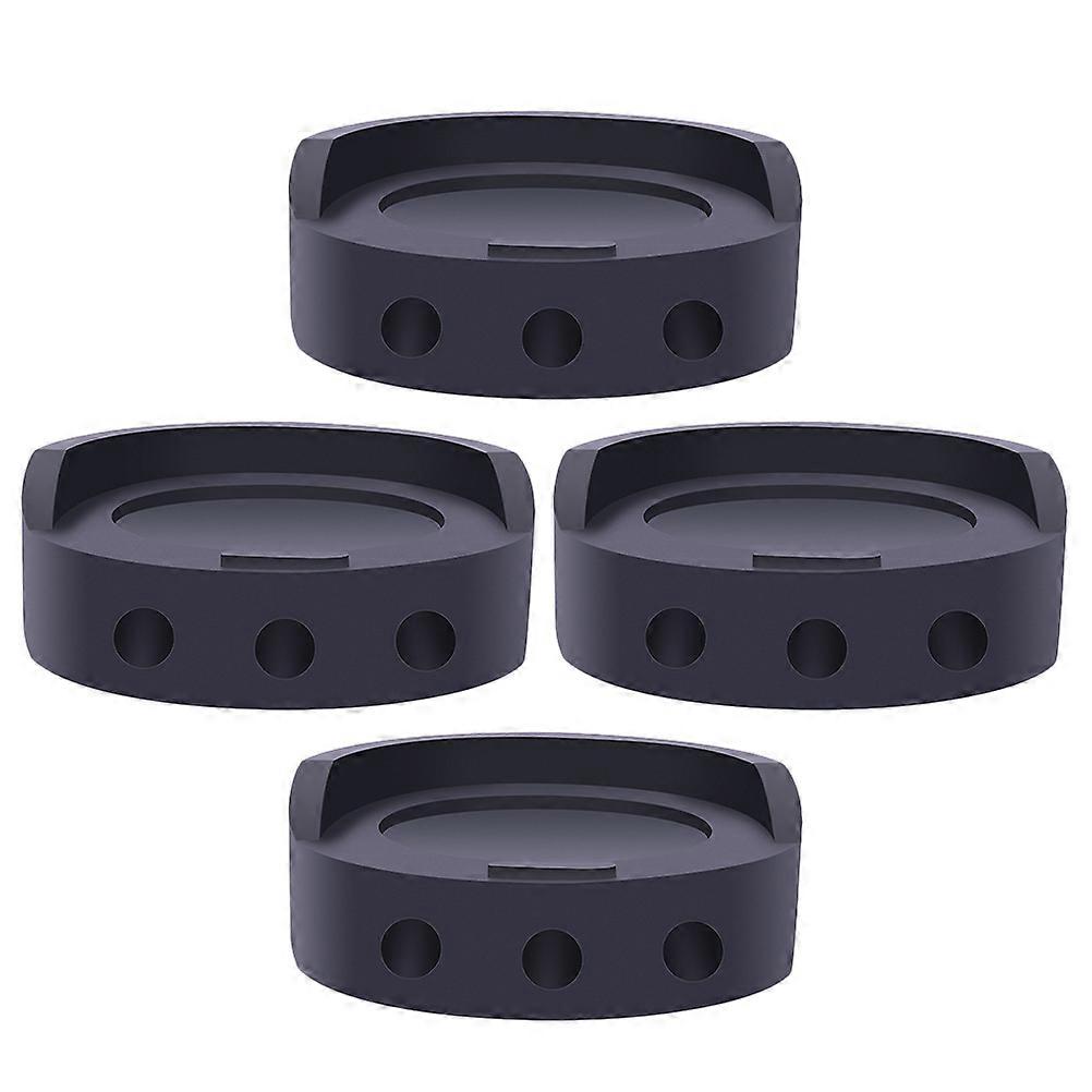 Noise-Absorbing Pads Anti Vibration Pad Nonslip Rubber Foot Pad for Furniture Anti Walk 7.2x7.2cm 4Pcs