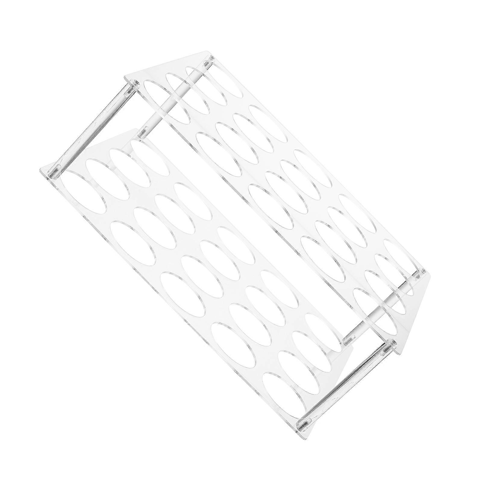 Vinyl Roll Storage Rack Lightweight Craft Organizer Space Saving Design for Efficient Paper Storage in Craft Rooms