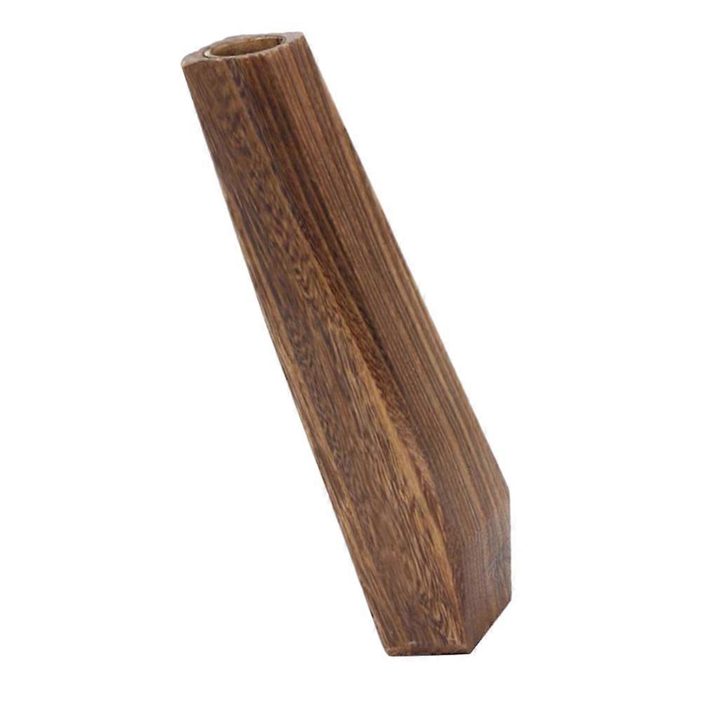 Wood Decorative Plant Pot For Home Decor 29.5X7Cm Rectangular Elegant Leakproof 1Pc