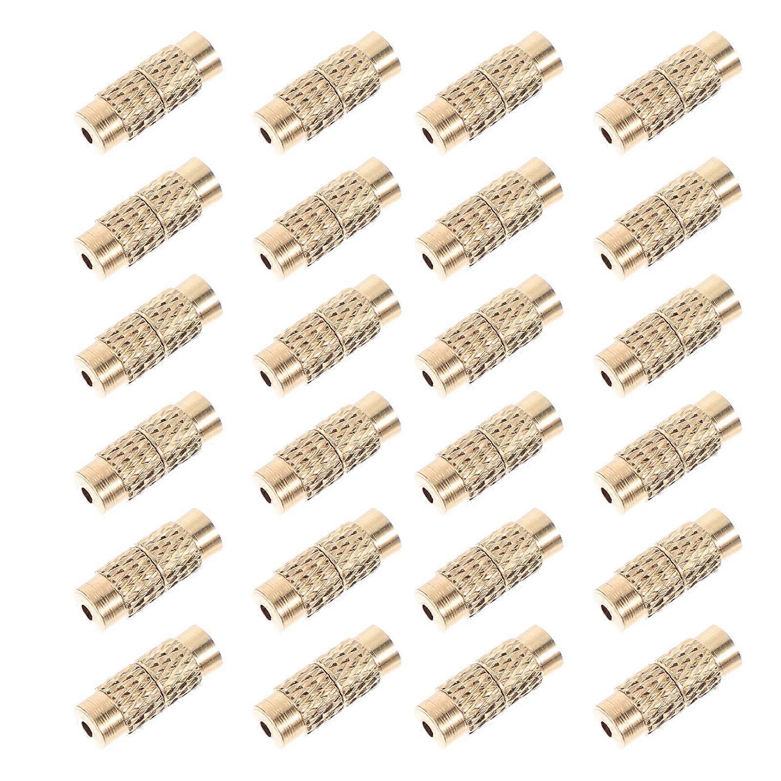 Jewelry Making Clasps Screw Clasps Fastening Elegant Design Diy Accessories Copper 50Set