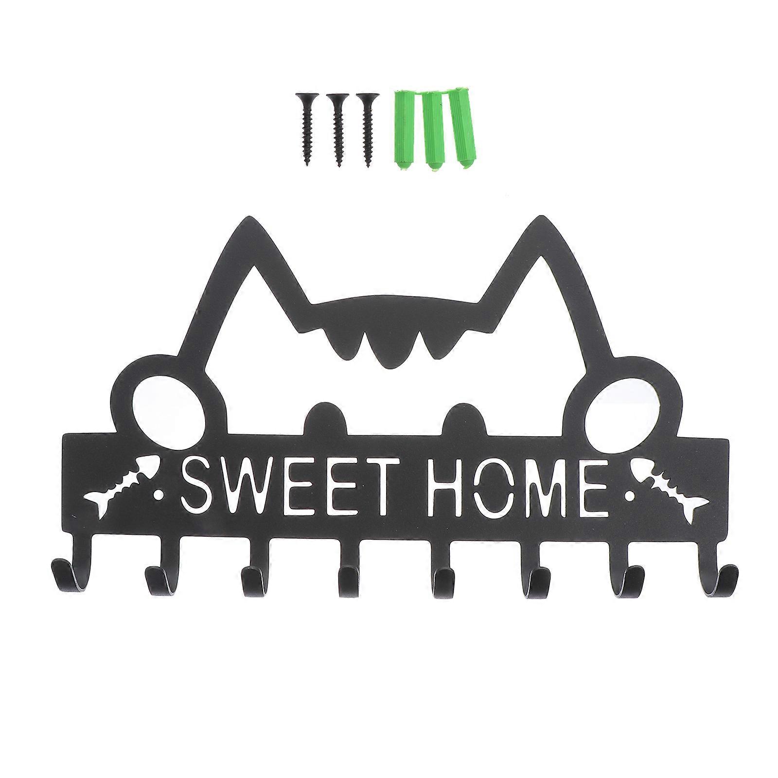 Decorative Wall Hook Creative Wall Hangers Simple Structure Household Item Storage For Clothes 1Pack