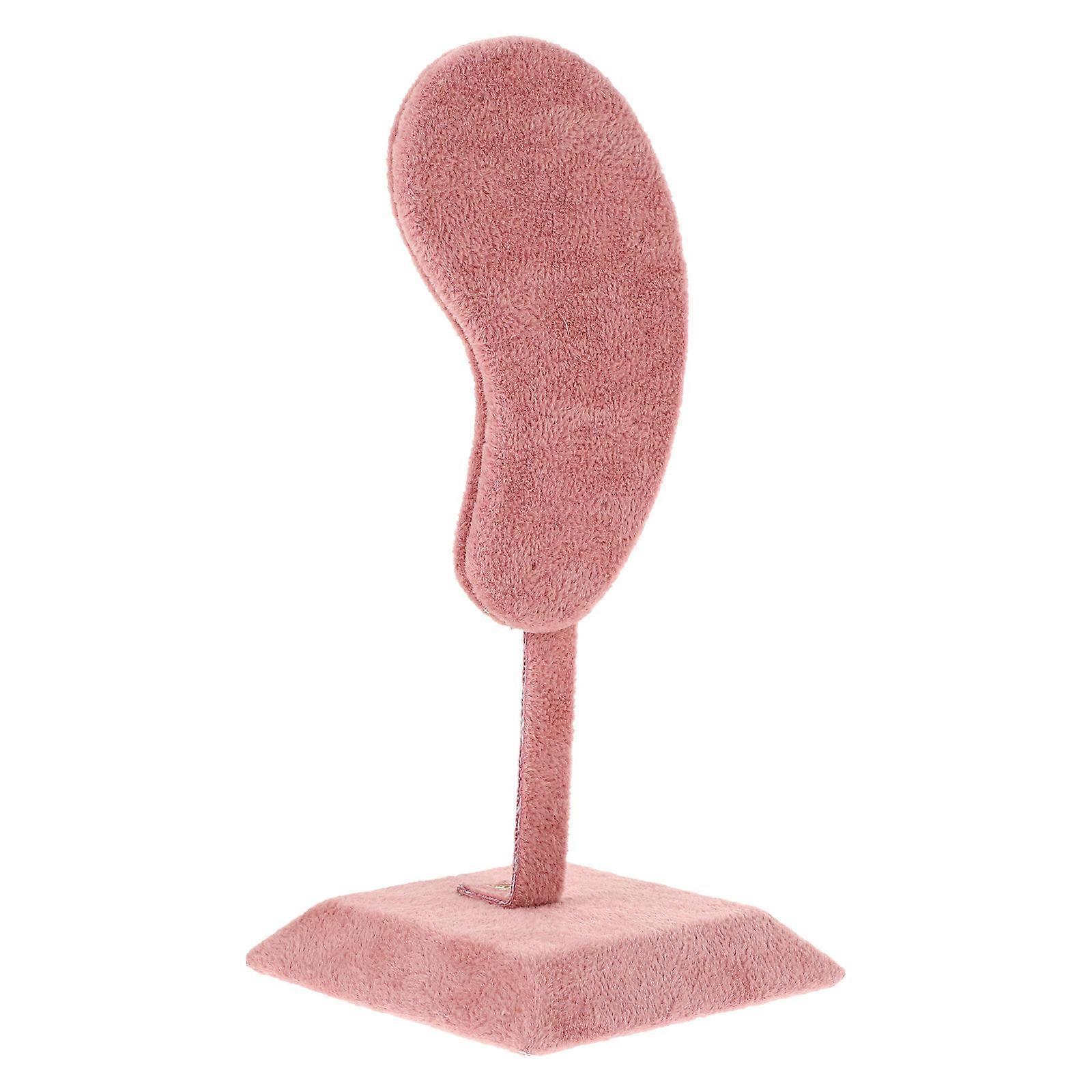 Earring Organizer Prop For Jewelry Shop Display Featuring Simple Design And Pink Color In 1Pack