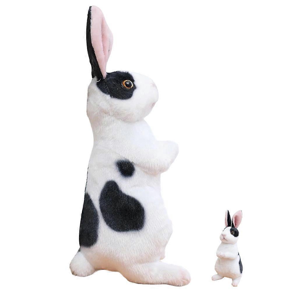 Lovely Stuffed Animal Bunny Toy Creative Design Colorful Perfect For Crib Car 1Pack