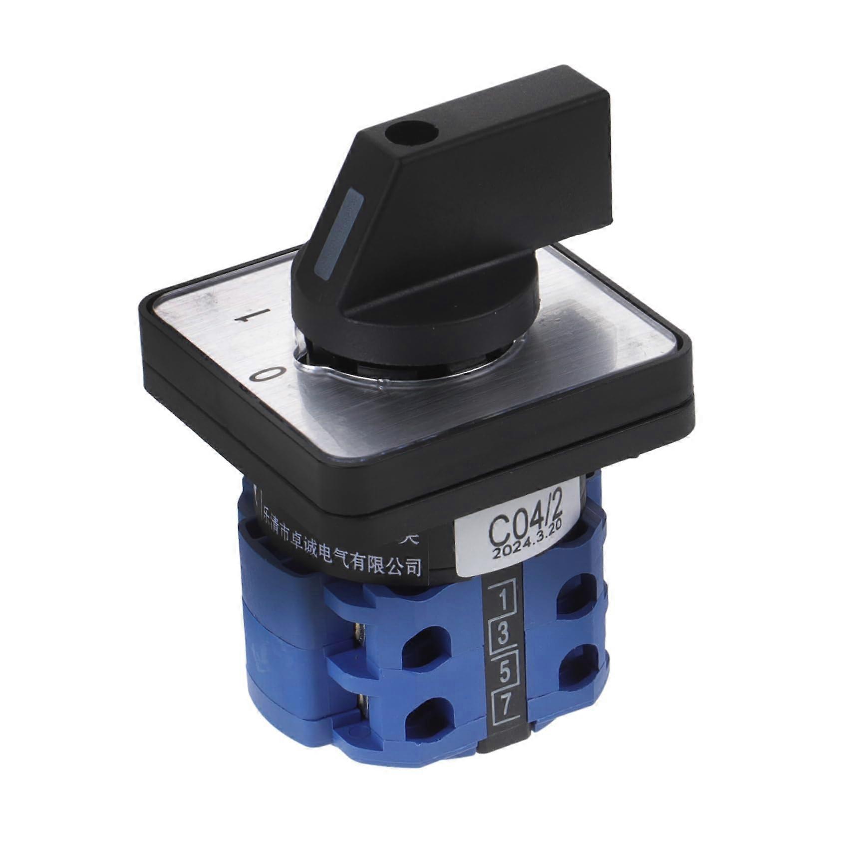 Rotary Switch Multi-Position Cam-Operated for Motor Control, Reliable Electrical Circuit, Versatile, Easy to Use