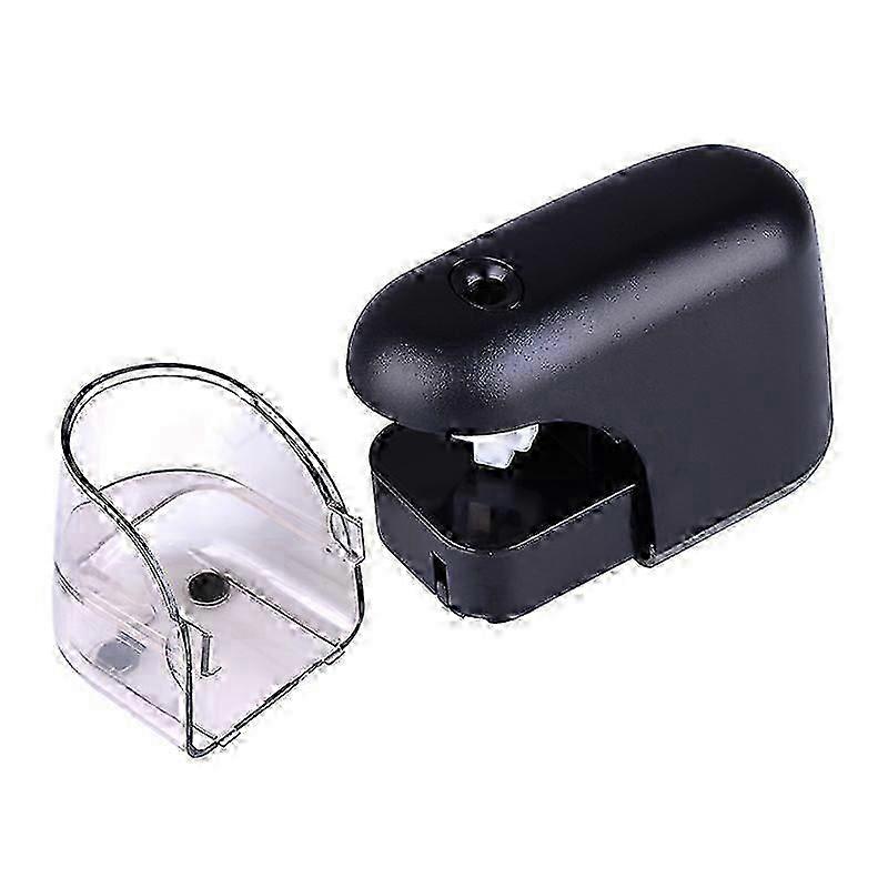 2025 Electric Pencil Sharpener with LED Light for Sharpening Pencils (Black)