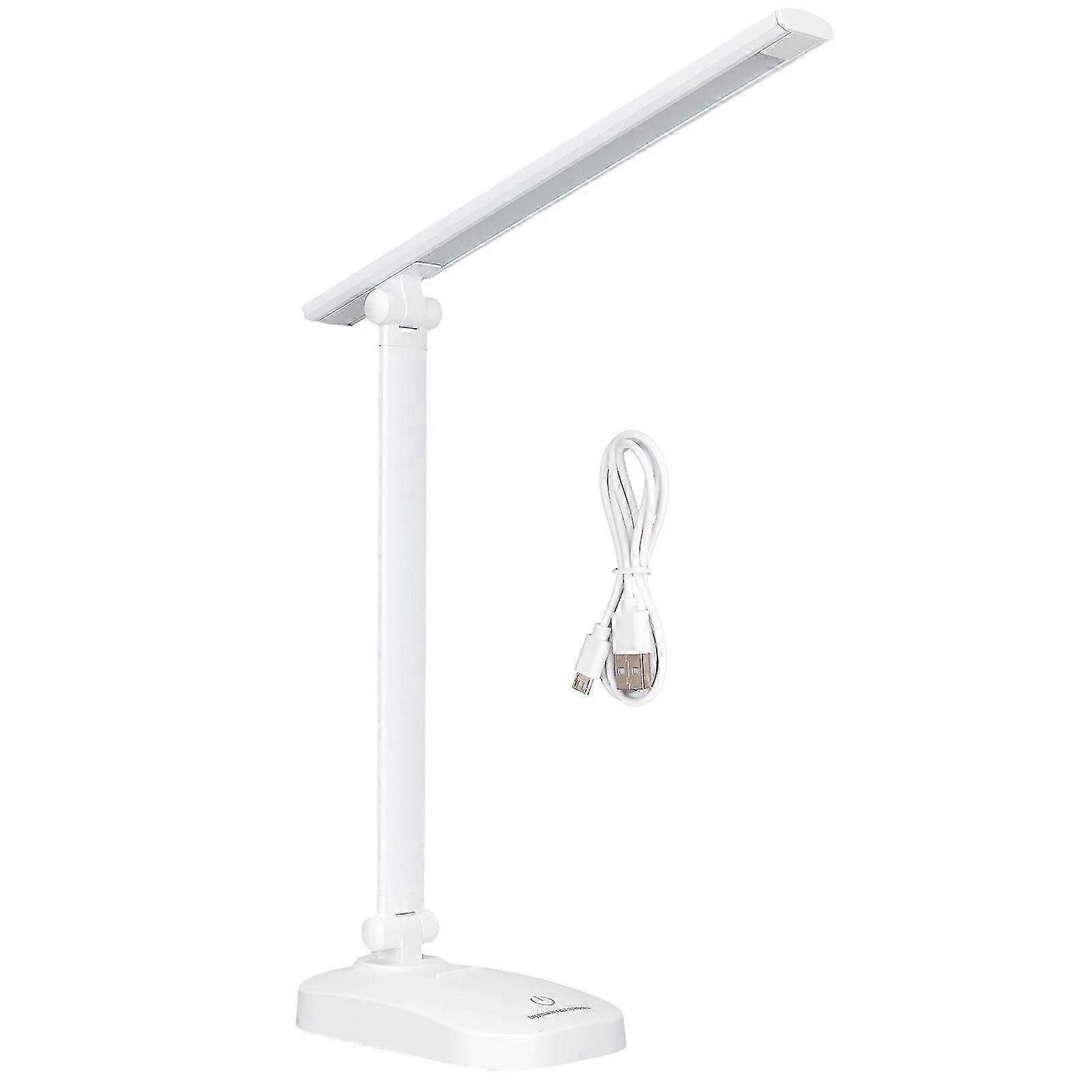 USB Rechargeable LED Book Reading Light with Foldable Design - Three Color Modes for Eye Protection & Easy Control, Ideal for Kids