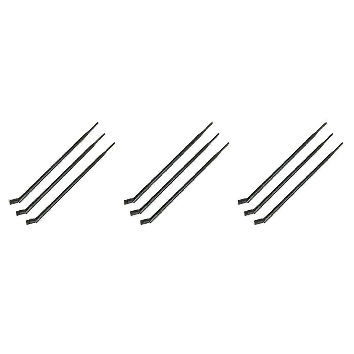 9PCS 9DBi RP-SMA Dual Band 2.4GHz 5GHz High Gain WiFi Router Wireless Tilt Antenna