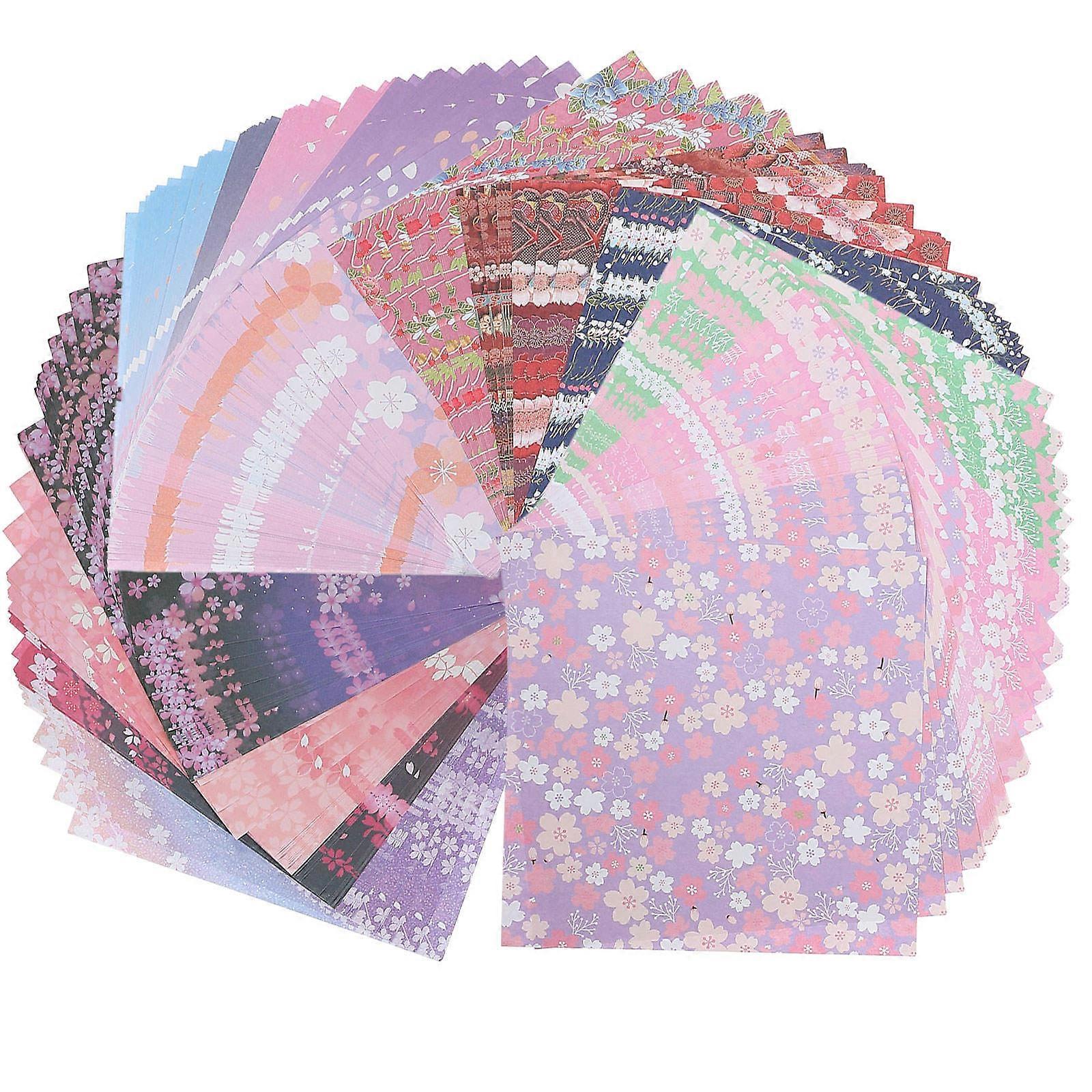 Craft Design Paper For Children's Handmade Activities In Assorted Color Thicken Double-Sided Printed 480 Sheets