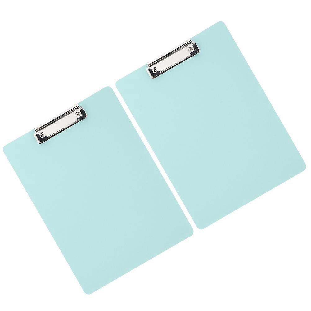 2Pcs Versatile Office Clip Board Providing Writing Support and Document Protection For Professionals In A4 Size