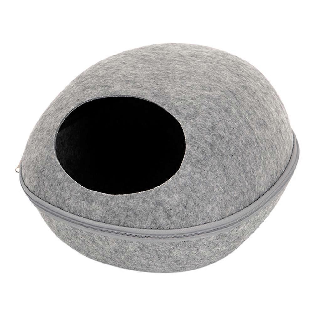 Comfortable Circle Pet Bed For Small Dog And Cat Owners Perfect For Home Use 1Set